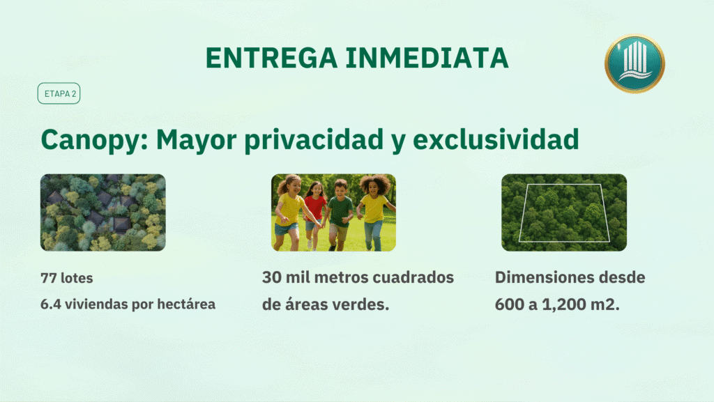 Canopy - The reserve Desarrollo inmobiliario con privacidad y exclusividad en México.